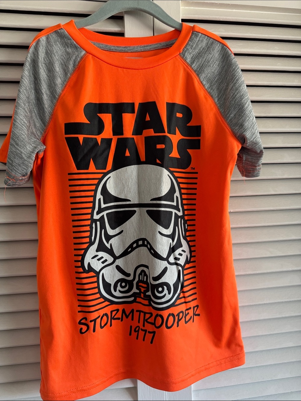 jumping beans Star Wars Stormtrooper Tee - Orange & Gray